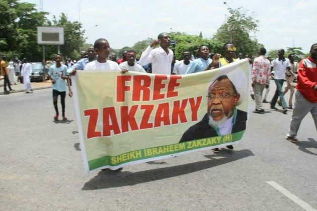  free zakzaky protest abuja 27 april 